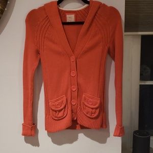 Burnt orange sweater